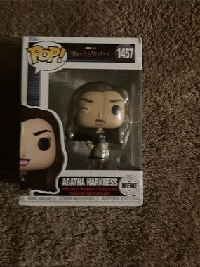 Funko Pop! Agatha Harkness Figure - Black, Cream